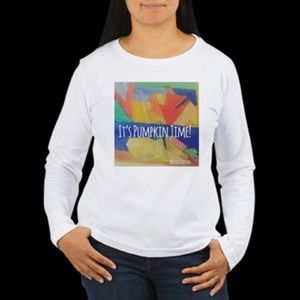“It’s Fall Time” Watercolor Women’s Tshirt